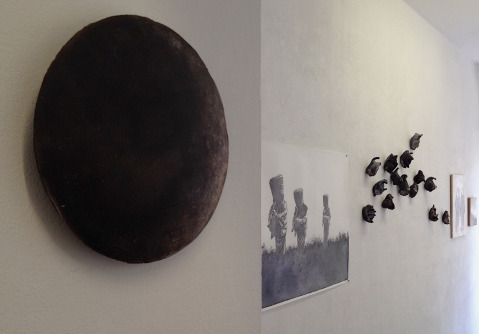 AUSSTELLUNG N° 3 – Anne-Chantal Pitteloud, Liliana Salone, «Matières noires» 12.6.–28.6.2019 